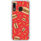 Burgers and Fries Galaxy A20 Clear Case